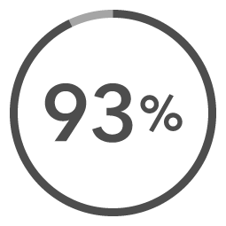 Bollotto percentuale 93%