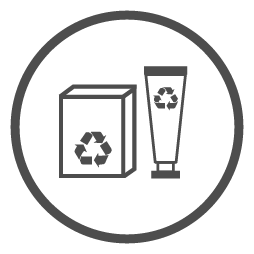 Cartone e tubetto riciclabili