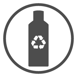 Flaconi in plastica riciclata