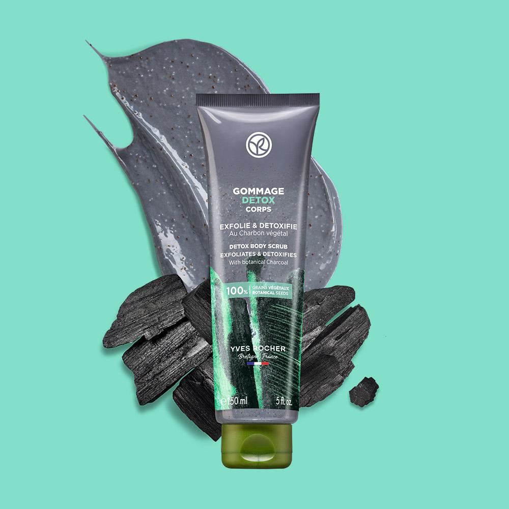 gommage detox corpo pack vegetale texture