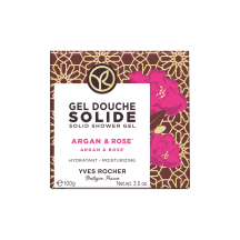 Gel Doccia Solido Idratante Hammam-Argan & Petali di Rosa
