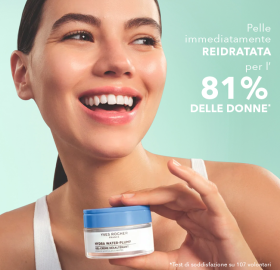 gel crema idratante hydra water plump - risultati