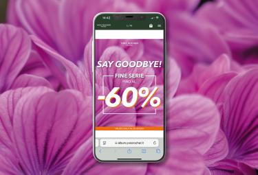 Say goodbye fino al -60%