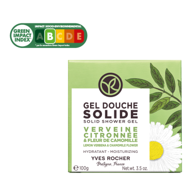 Gel Doccia Solido Idratante Lemon Verbena & Fiori di Camomilla - 100 g