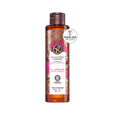 Olio Corpo & Capelli Argan & Petali di Rosa - 100 ml