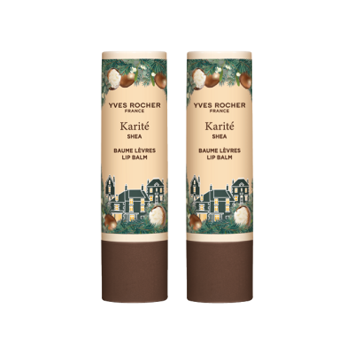 Set Balsamo Labbra Karité & Bergamotto x2