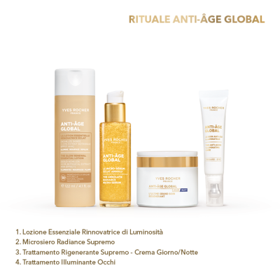 Lozione Essenziale Rinnovatrice di Luminosità | Anti-Age Global - 122 ml