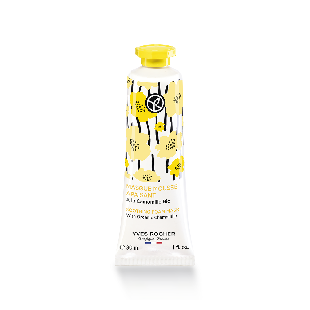 Maschera Mousse Lenitiva con Camomilla Bio