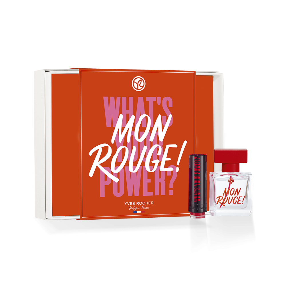 mon rouge cofanetto aperto