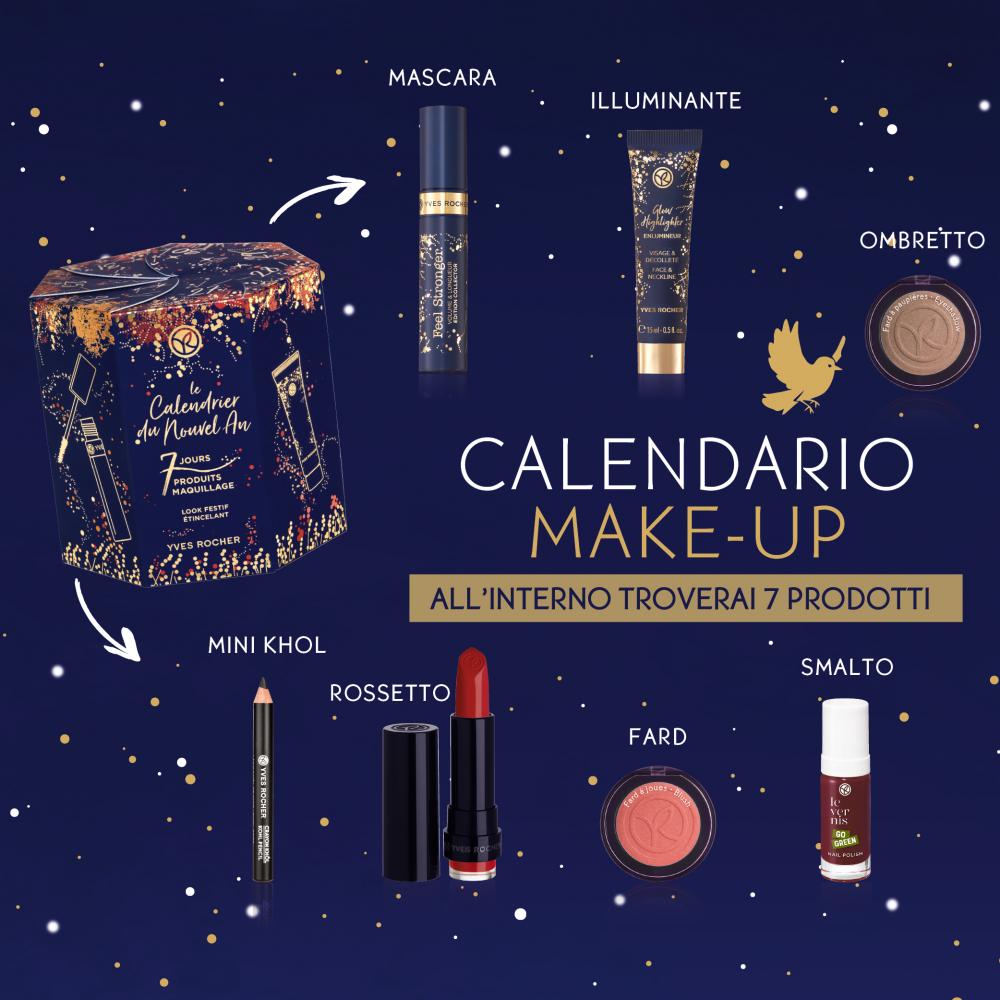 elenco prodotti calendario make up