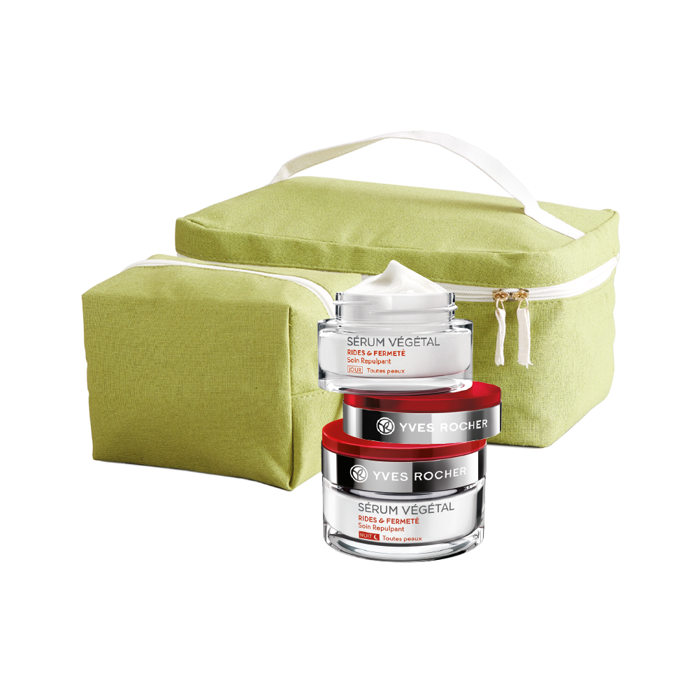 Set beauty case serum