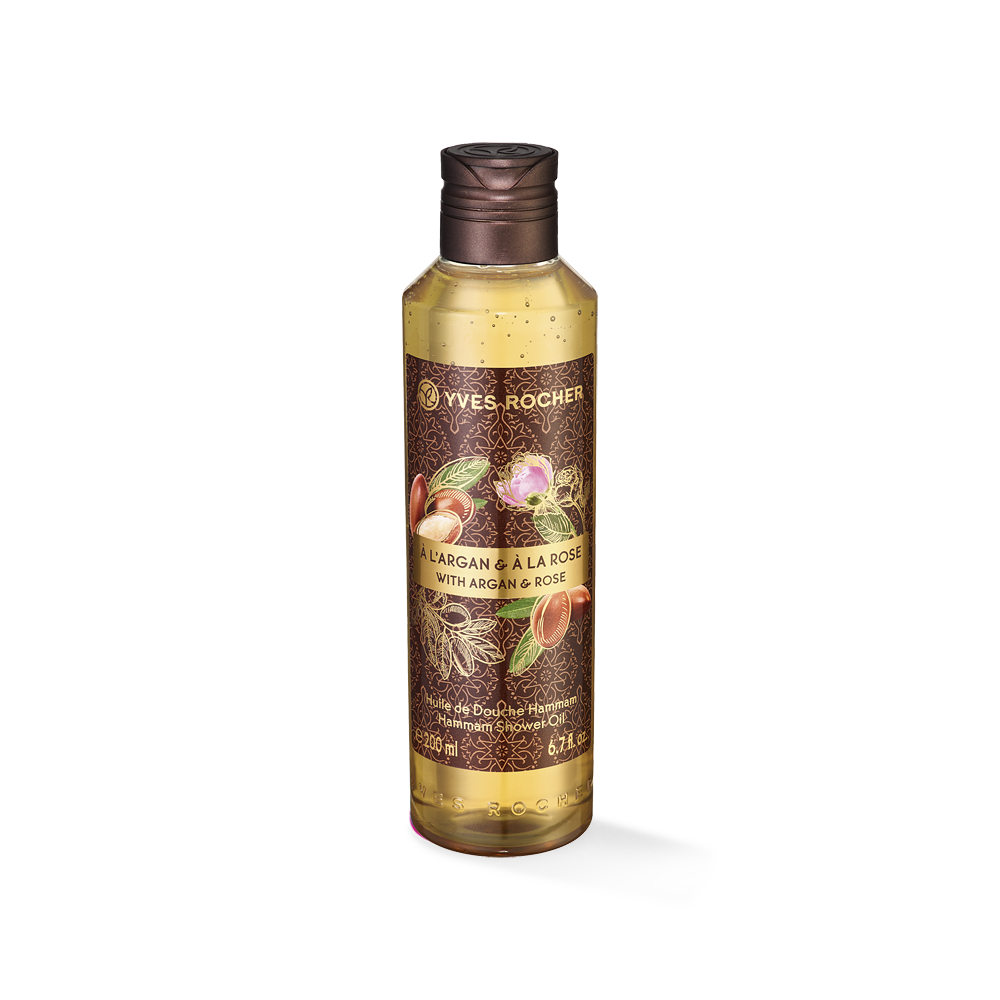 Olio Doccia Argan e Rosa